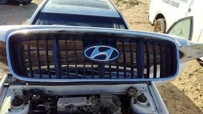 2001-2003 Hyundai Elantra Front Grille Oem Chrome 863502D070