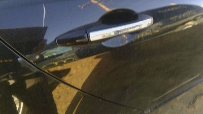 04-08 Acura Tsx Passenger Right Rear Outside Door Handle Oem Back Black B-92P