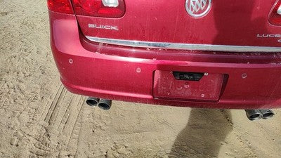 2006-2009 Buick Lucerne Rear Bumper Cover Assembly Back Park Assist Crimson 86U
