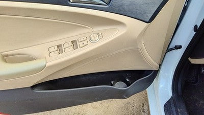 11-14 Sonata Driver Left Front Inside Door Trim Panel Wh Master Switch Camel Yda