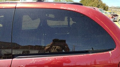 01-07 Chrysler Town Country Driver Left Rear Quarter Glass Back Side Window Oem