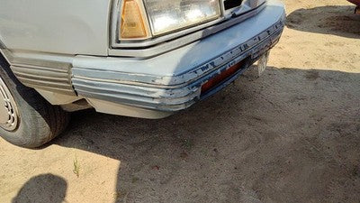 1990-1991 Olds 88 Front Bumper Cover Assembly Oem Gray 25559351