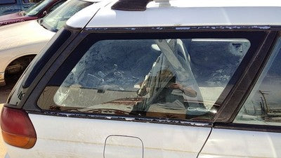 1995-1999 Subaru Legacy Rhd Postal Right Rear Quarter Glass Back Side Window Oem
