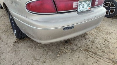 1997-2005 Buick Century Rear Bumper Cover Assembly Oem Back Silver 12369157