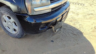 2002-2008 Chevy Trail Blazer Front Bumper Cover Assembly Oem Black 41U 15174444