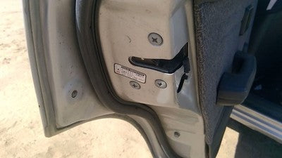 1990 Corolla Station Wagon Driver Left Rear Door Latch With Rods/Cables Back