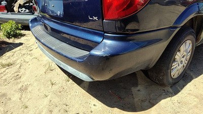 2001-2006 Chrysler Town & Country Rear Bumper Cover Assembly Oem Back Blue Pb8