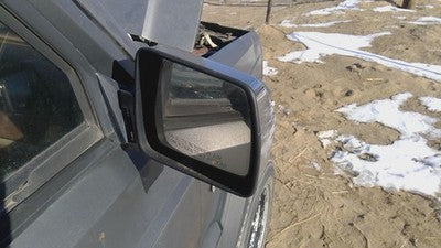 1984-1994 Jeep Cherokee Passenger Right Side Mirror Door Mounted Oem 82200315