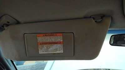 2004-2008 Ford F150 Driver Left Sun Visor Oem Gray Me 4L3z1504105bab