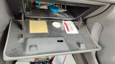 2000-2005 Saturn L100 Glove Box Assembly Complete Door With Latch Oem Gray 96B