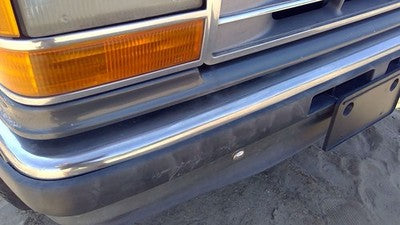1991-1994 Ford Explorer Lower Trim Strip Below Grille Oem Silver Strip F1tz8200a