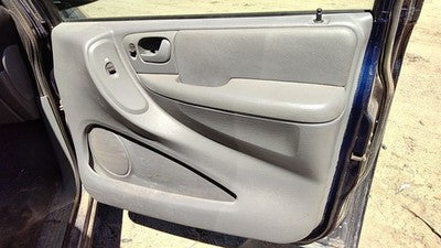 04-06 Town & Country Passenger Right Front Door Trim Panel With Switches Gray D5