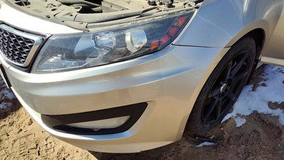 2012 13 Kia Optima Sx Front Bumper Cover Assembly Oem Satin Metal Stm Cracked
