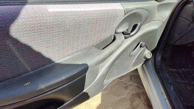00-02 Sunfire Driver Left Inside Door Trim Panel 2 Door Coupe Graphite 12G