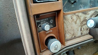 1981 Chevy Malibu Windshield Wiper Switch Control Knob Buttons Dash Oem