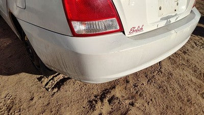 2001-2003 Hyundai Elantra Rear Bumper Cover Assembly Oem Back White 866102D000