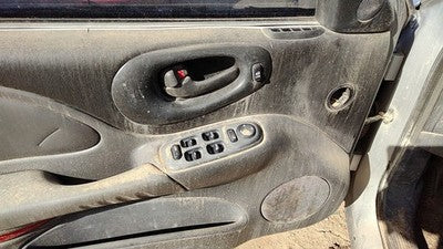 03-05 Bonneville Driver Left Front Door Trim Panel With Master Switch Pewter 932