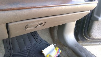 1997-2005 Buick Park Ave Glove Box Assembly Complete Door With Latch Gray 173