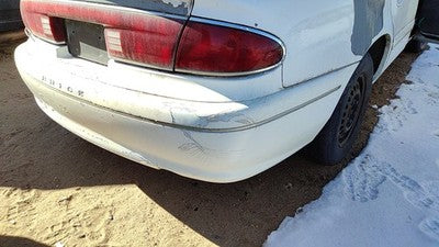 1997-2005 Buick Century Rear Bumper Cover Assembly Oem Back White 12369157