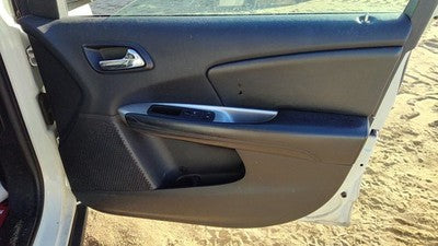 12-18 Dodge Journey Passenger Right Front Inside Door Trim Panel Only Black X9