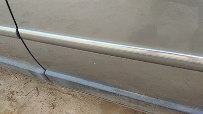 2001-05 Vw Passat Driver Left Rear Moulding From Door Oem Back Trim Strip Silver