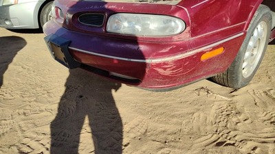 1996-1999 Olds 88 Front Bumper Cover Assembly Oem Red 25644009