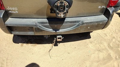 2002-2007 Jeep Liberty Rear Bumper Cover Assembly Oem Back Khaki Pjc 05066317Ab