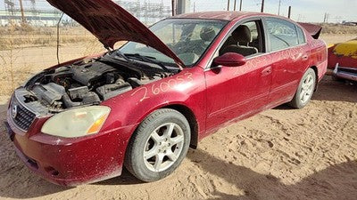 02-06 Nissan Altima Passenger Right Rear Power Window Regulator With Motor Back