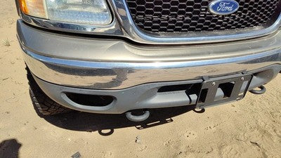 99-02 Ford Expedition Front Bumper With Brackets Assembly Oem Arizona Beige Aq