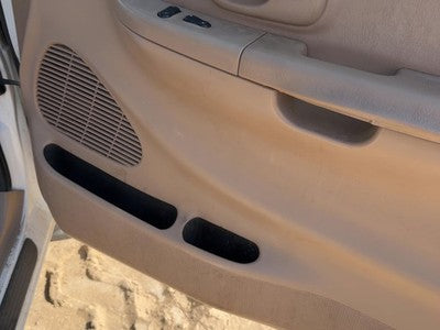 1999-2003 Ford F150 Passenger Right Front Door Trim Panel With Switches Tan Ex