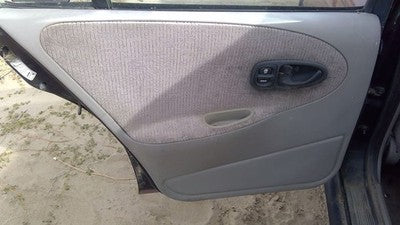 1998 Saturn Sw2 Driver Left Rear Inside Door Trim Panel Only Oem Back Gray