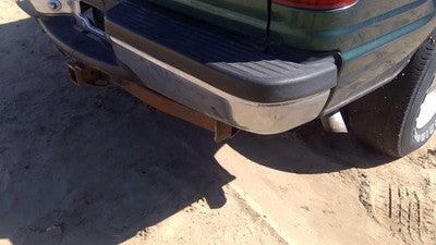 1997-2002 Ford Expedition Rear Chrome Bumper Assembly With Brackets Oem
