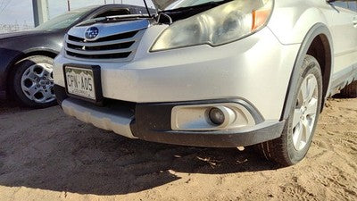 2010-2012 Subaru Legacy Outback Front Bumper Cover Assembly Oem 7J Satin White