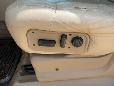 01 Chevy Suburban Driver Left Side Power Seat Switch With Trim Panel Oem Tan 52I
