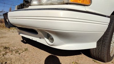 1992-1995 Pontiac Bonneville Front Bumper Cover Assembly Oem White 25556915