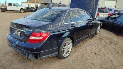 2008-2015 Mercedes C300 Driver Left Rear Knuckle Assembly Stub Axle With Hub Oem