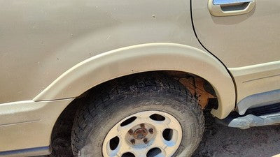 1998 99 Lincoln Navigator Passenger Right Rear Wheel Flare Moulding Back Gold Bi