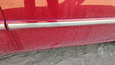 04-07 Town & Country Passenger Right Front Moulding Door Trim Inferno Red Prh