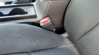 06-09 Mazda 3 Driver Left Front Seat Belt Buckle Receiver Oem Black Br6
