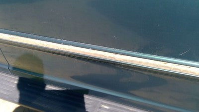 97-02 Expedition Passenger Right Front Moulding From Door Trim Strip Green Su