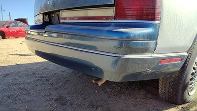 1988-1991 Olds Cutlass Cierra Rear Bumper Cover Assembly Oem Back Blue 14087739