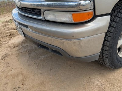 2000-2006 Chevy Suburban Front Bumper With Brackets Assembly Oem Pewter 11U