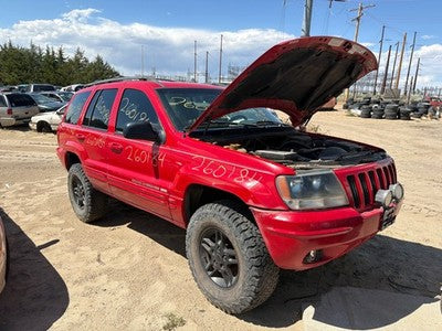 99-04 Grand Cherokee Driver Front Spindle Steering Knuckle With Wheel Hub 4X4