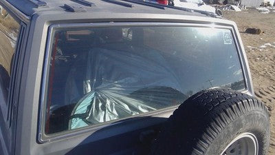 1984-1996 Jeep Cherokee Back Glass Rear Window Only Oem Lift Gate Hatch 55134743