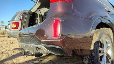 2014-2015 Kia Sorento Rear Bumper Cover Assembly Oem Back Ir Dark Cherry