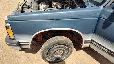 1983-1994 Chevy S10 Blazer Driver Left Front Fender Oem Blue 15961503