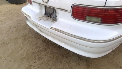 1991-1996 Chevy Caprice Rear Bumper Cover Assembly Oem Back White