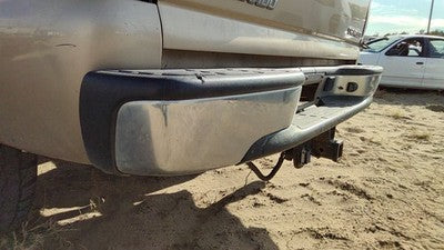 1999-2007 Silverado 1500 Rear Bumper Chrome Assembly With Brackets Oem 12473000