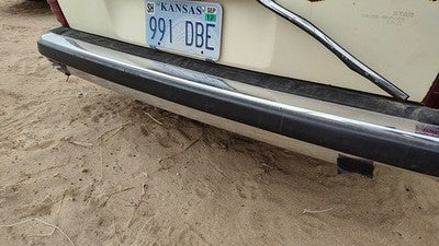1979-1985 Mercedes 300Td Rear Bumper Cover Assembly Oem Back White 1238805271