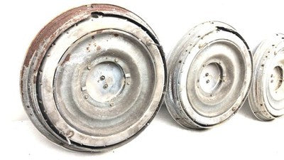 1980-1984 Cadillac Deville Set Of 4 Hub Cap Wheel Covers Oem Wire Type 01612485